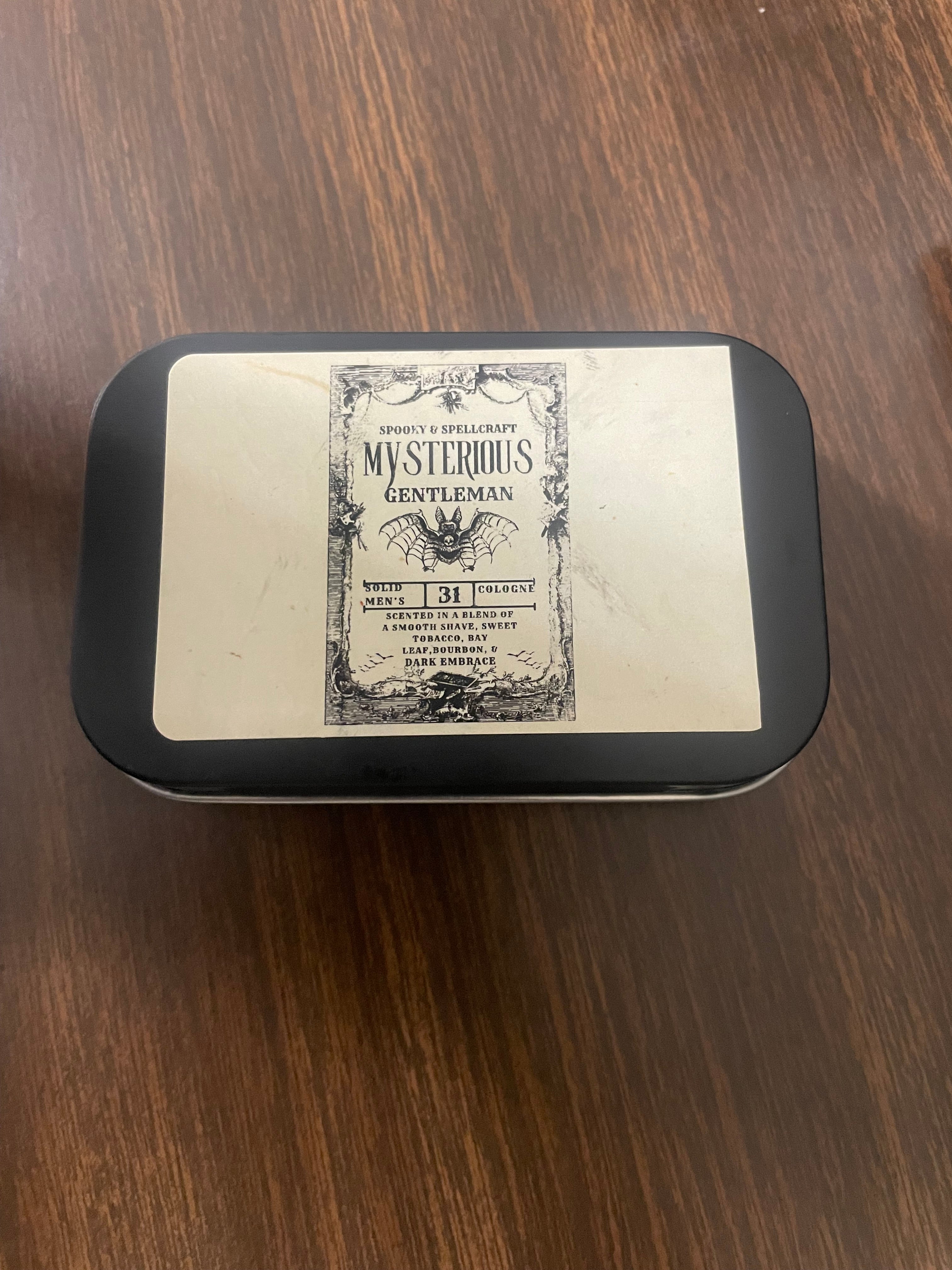 Mysterious Gentleman  Solid Men's Cologne