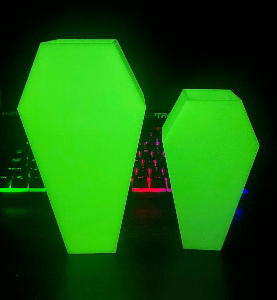 Coffin Shaped Vase (Large & Small) Set